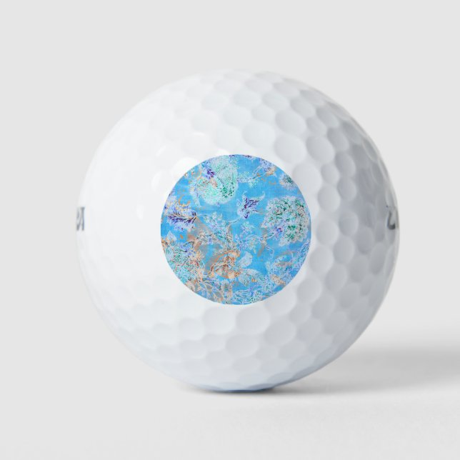Niedlich-Pastellblume Golfball (Vorderseite)
