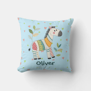 Niedlich Patchwork Zebra Kissen