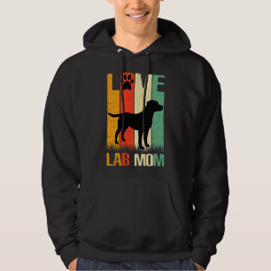 Niedlich Paw Print Labrador Retriever Labrador Dog Hoodie