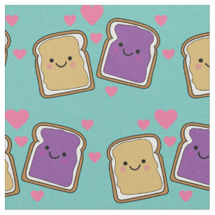 Niedlich Peanut Butter & Jelly Kids PBJ Kawaii Car Stoff
