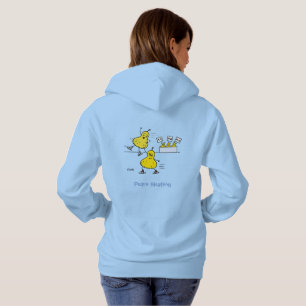 Niedlich Pears Pairs Skaten Cartoon Womens Hoodie