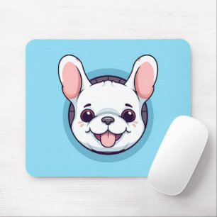 Niedlich Peeking Bulldog Mousepad