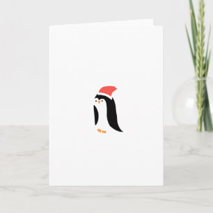 NIEDLICH PENGUIN FEIERTAGSKARTE