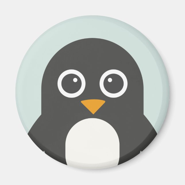 Niedlich Penguin Magnet (Vorne)