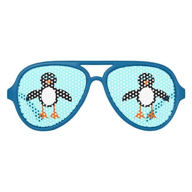 Niedlich Penguin Party Shades Sonnenbrille (Vorderseite)