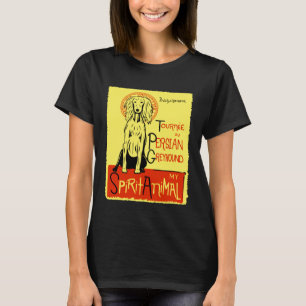 Niedlich Persian Greyhound Dog iranischer Saluki T-Shirt