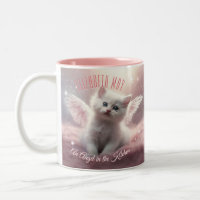 Niedlich Personalisiert Girly Pink Kitten
