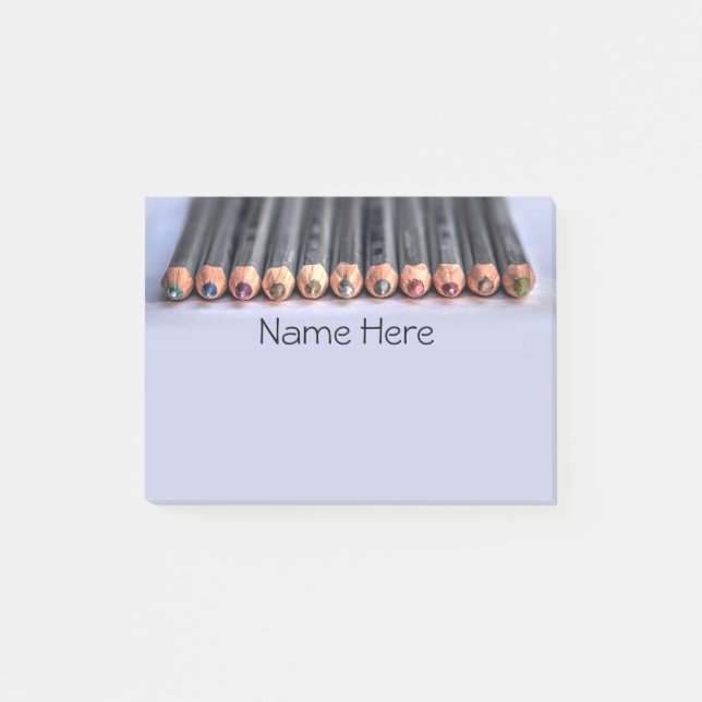 Niedlich Personalisiert Post-it Klebezettel (Vorderseite)