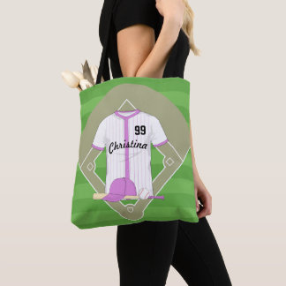 Niedlich Personalisiertes Baseball-Rosa