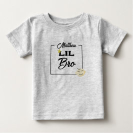 Niedlich Personalize Lil baby Bro T-shirt