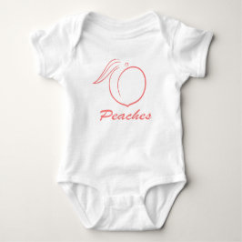 Niedlich, Pfirsiche Baby Bodysuit, Ein Stück Strampler