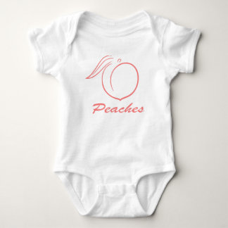 Niedlich, Pfirsiche Baby Bodysuit, Ein Stück Strampler