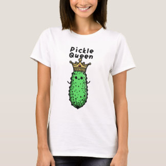 Niedlich Pickle Queen T-Shirt