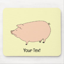 Niedlich Pig Mousepad