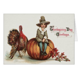Niedlich Pilgrim Turkey Pumpkin Herbstlaub
