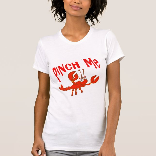 Niedlich Pinch Crawfish Crayfish T - Shirt (Vorderseite)