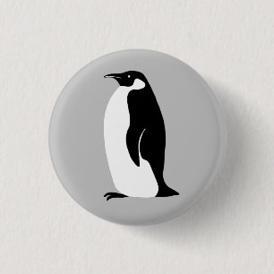 Niedlich Pinguin Button