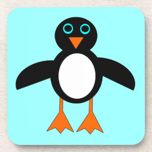 Niedlich Pinguin Cork Untersetzer