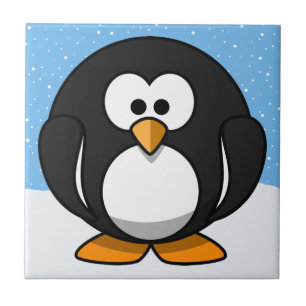 Niedlich Pinguin Fliese