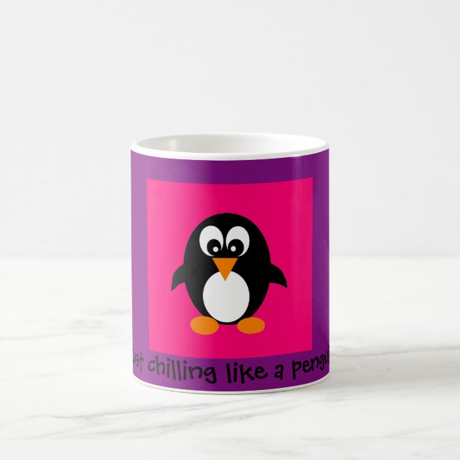 Niedlich Pinguin Kaffeetasse (Mittel)