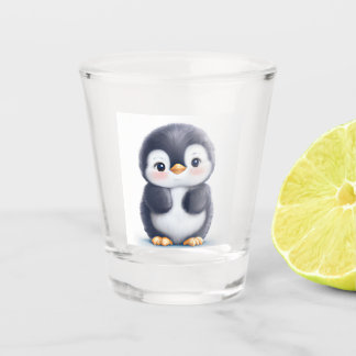 Niedlich Pinguin Schnapsglas