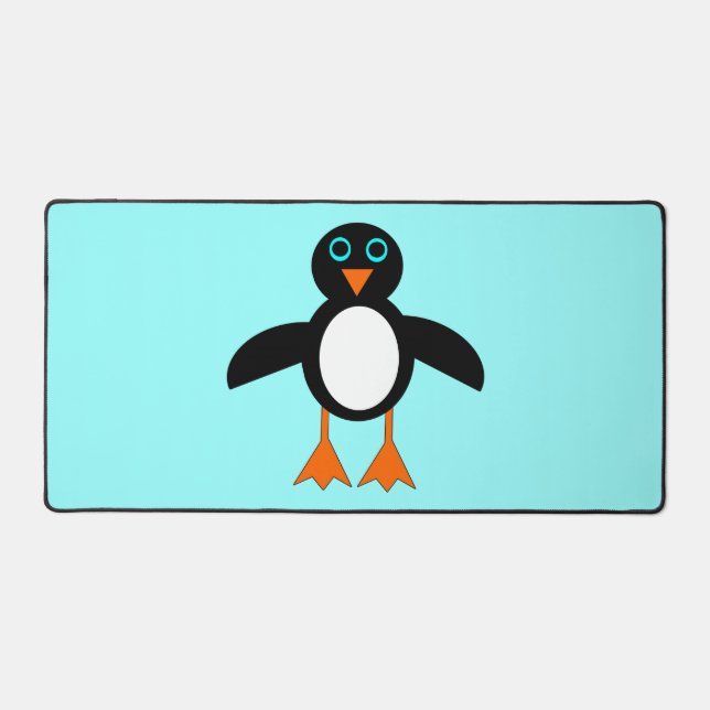 Niedlich Pinguin Schreibtischunterlage (Vorderseite)