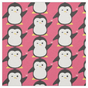 Niedlich Pinguin Stoff