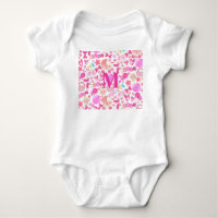 Niedlich Pink Baby Girl Kinderzimmer Muster person
