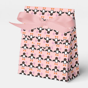 Niedlich Pink Baby Girl Pinguin Geschenkschachtel