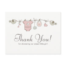 Niedlich-Pink-Baby-Kleidung | Babydusche Vielen Da