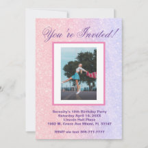 Niedlich Pink Birthday Party Glitzer