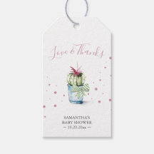 Niedlich Pink Cactus Watercolor