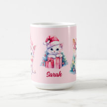 Niedlich Pink Christmas Kitts Custom
