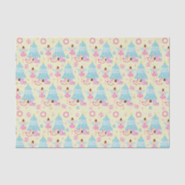 Niedlich Pink Christmas Nutcracker Ballerina Seidenpapier