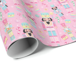 Niedlich Pink Christmas Nutcracker Geschenkpapier