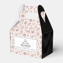 Niedlich Pink Cupcake Small Business - Gefälligkei Geschenkschachtel