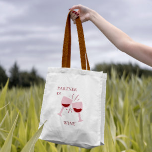 Niedlich Pink Feminine Partner in der Region Weink Tragetasche