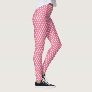 Niedlich Pink Girl Blumen Leggings