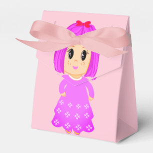 Niedlich Pink Girl Danke Geschenkschachtel