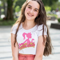 Niedlich Pink Glitzer funkelnd Girlish