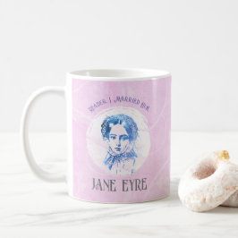 Niedlich Pink Jane Eyre Portrait Reader I Verheira Kaffeetasse