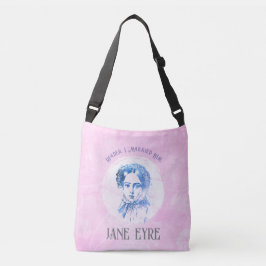 Niedlich Pink Jane Eyre Portrait Reader I Verheira Tragetaschen Mit Langen Trägern