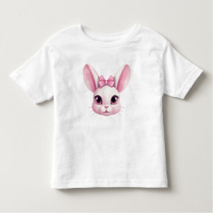 Niedlich Pink Ostersonniges Portrait Geschenk Kind Kleinkind T-shirt