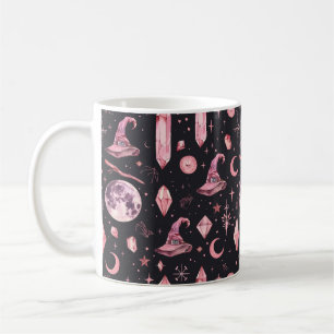 Niedlich Pink Witchy Kaffeetasse