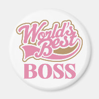 Niedlich Pink Worlds Best Boss