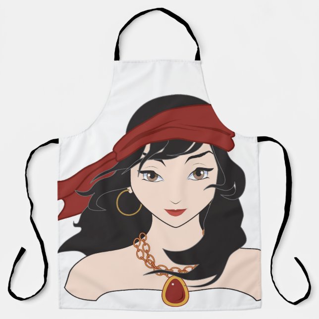 Niedlich Pirate Chick Schürze (Vorderseite)
