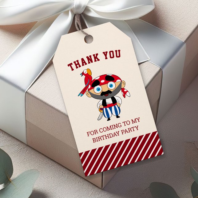 Niedlich Pirate Kindergeburtstag Gastgeschenk Geschenkanhänger (Von Creator hochgeladen)