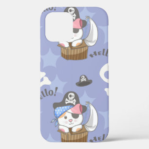 Niedlich Pirate Kitten Pattern Case-Mate iPhone Hülle