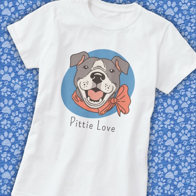 Niedlich Pit Bull T-Shirt (Von Creator hochgeladen)