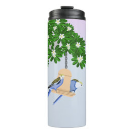 Niedlich Playful Rosellas Thermosbecher